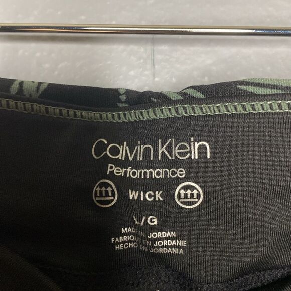 Calvin Klein Performance Wick Safari Print Leggings Size Large - Picture 8 of 11